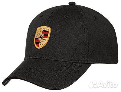 Бейсболка Porsche Crest cap Black/White