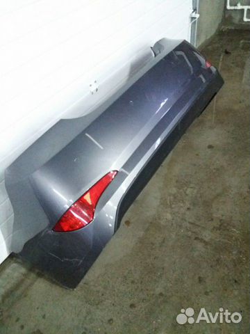 Бампер задний Hyundai Solaris Бампер задний Hyundai Solaris