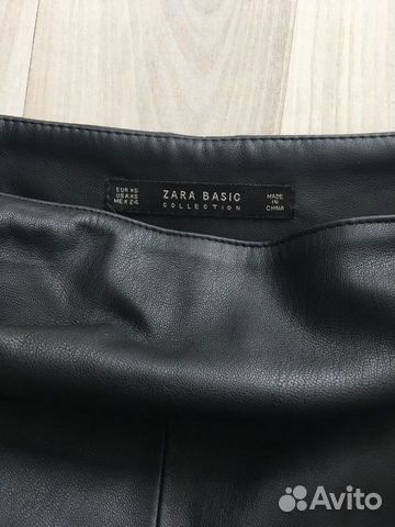 Кожаные шорты Zara
