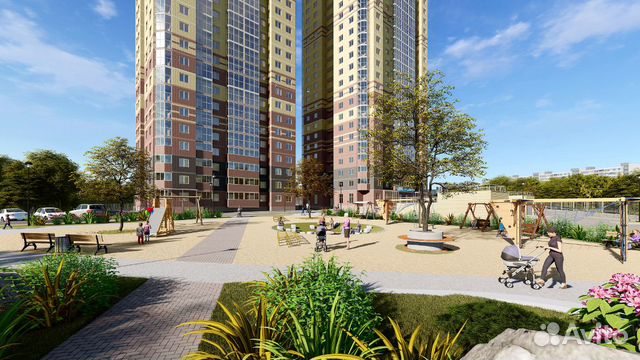 2-к квартира, 44.5 м², 15/24 эт. 2-к квартира, 44.5 м², 15/24 эт.