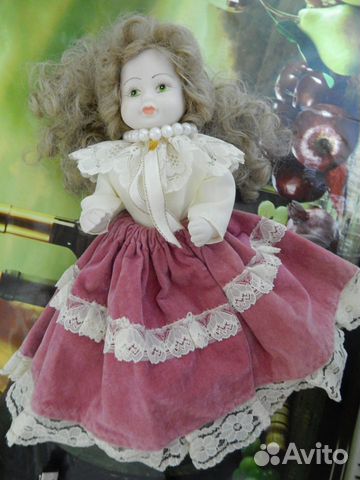 Кукла фарфоровая Capodimonte Porcelain Италия