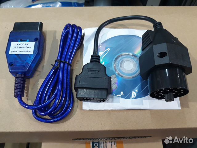 Диагностический кабель BMW K+ dcan inpa compatible Диагностический кабель BMW K+ dcan inpa compatible