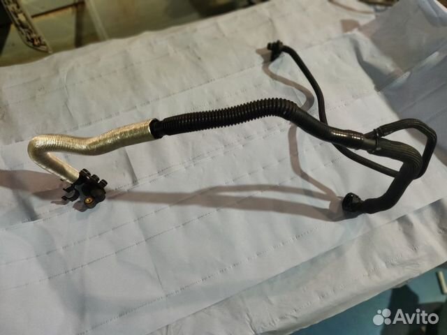 Трубка вкг на Мерседес CLA 45 AMG-W117 Трубка вкг на Мерседес CLA 45 AMG-W117