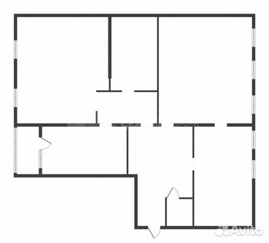 3-к квартира, 127 м², 6/7 эт.