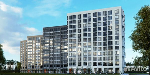 1-к квартира, 42.7 м², 6/12 эт.