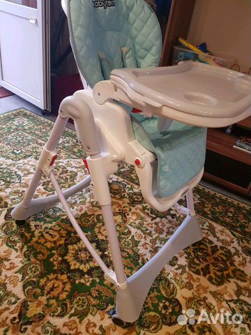 Стул для кормления Babyton Голубой