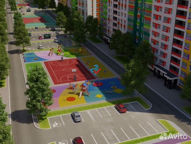 2-к квартира, 39.1 м², 9/16 эт.