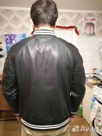 Кожаная куртка Jack Jones 170/92A