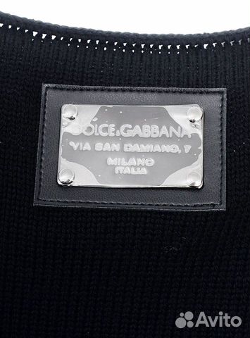 Dolce Gabbana джемпер из тонкой шерсти 44 и 46 р