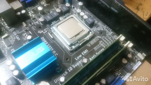 Asus p5g41t-m + Pentium E5200 + 8GB + gtx 580