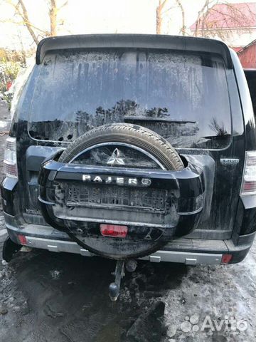 Крышка багажника pajero 4 в сборе