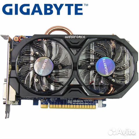 Видеокарта GTX 750 TI 2gb