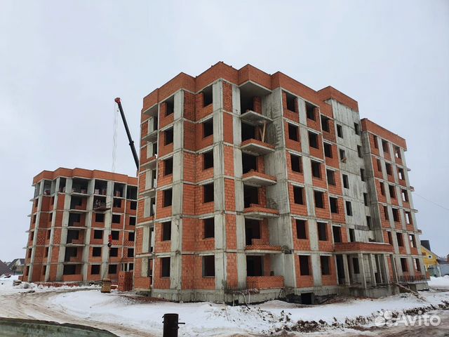 2-к квартира, 39.3 м², 1/6 эт.
