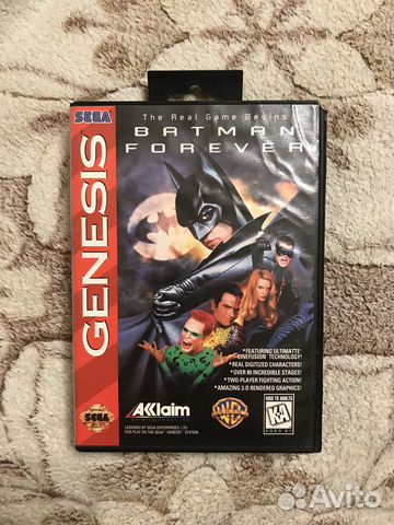 Batman Forever Sega Genesis Batman Forever Sega Genesis