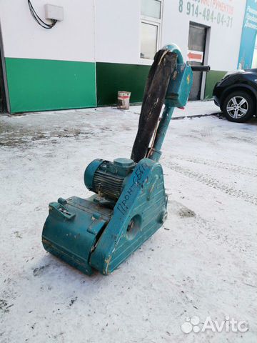 Паркетно-шлифовальная(циклевочная) машина со-206.1