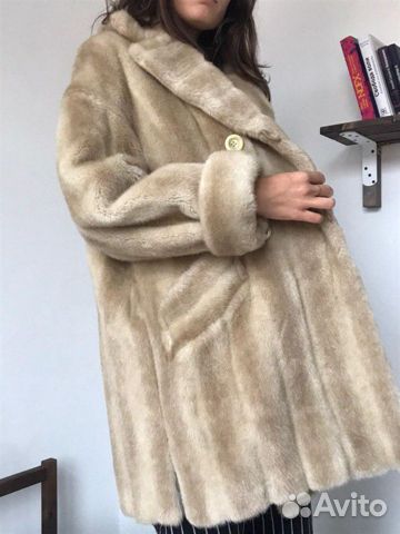 Шуба из натурального меха. бу