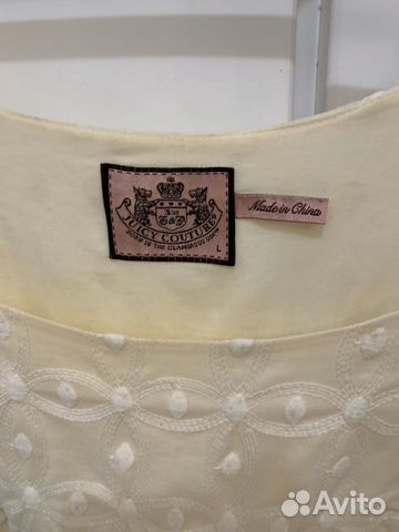 Кофта блузка с декором пуговицы juicy couture