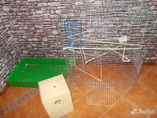 Клетка для разведения попугаев с гнездом купить на Зозу.ру - фотография № 5