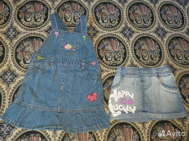 Пакет сарафанов и юбка для сада Пакет сарафанов и юбка для сада