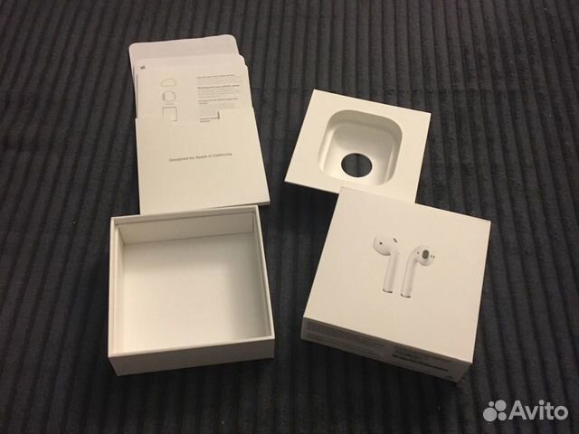 Коробка от Apple AirPods оригинал