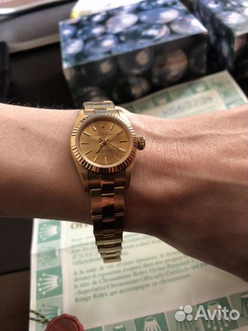 Rolex Oyster Perpetual 18K Yellow Gold 67198 Rolex Oyster Perpetual 18K Yellow Gold 67198