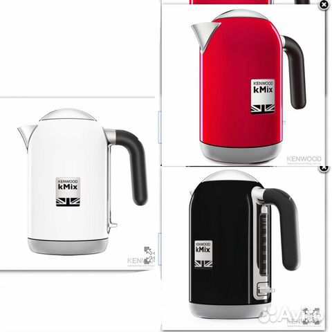 Новые Чайник, тостер, кофеварка Kenwood kMix Новые Чайник, тостер, кофеварка Kenwood kMix