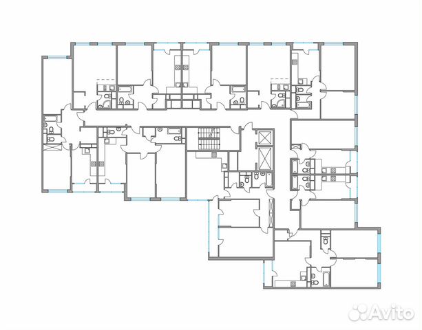 1-к квартира, 41.9 м², 6/10 эт. 1-к квартира, 41.9 м², 6/10 эт.
