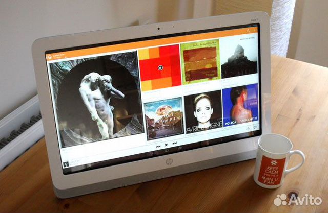 Сенсорный моноблок hewlett-packard slate 21