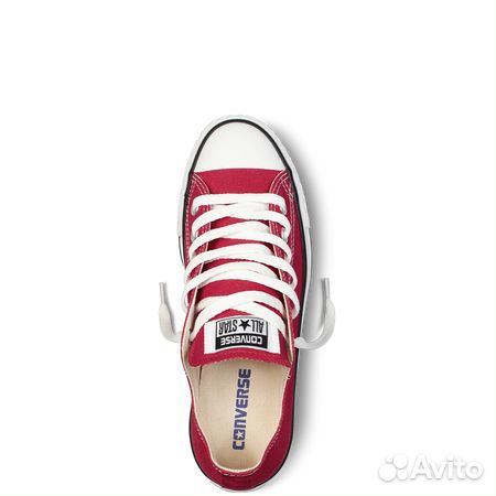 Кеды Converse красные низкие 35-45