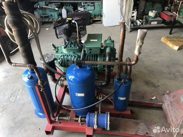 Холодильный агрегат на базе Bitzer 6J-33.2-40P Холодильный агрегат на базе Bitzer 6J-33.2-40P