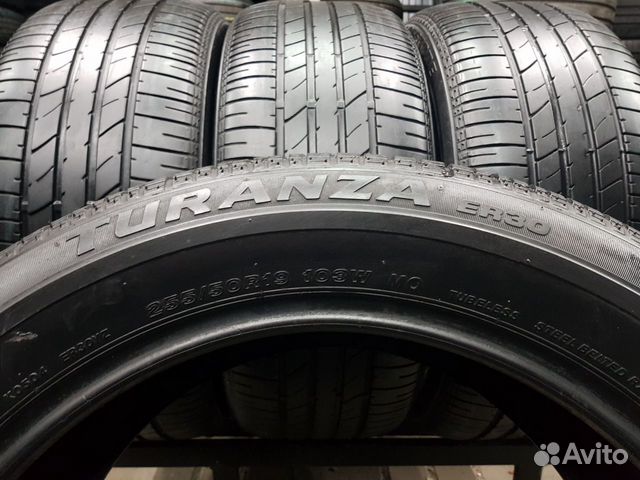 255 50 19 Bridgestone Turanza ER30, DOT J5 255 50 19 Bridgestone Turanza ER30, DOT J5