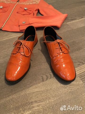 Ботинки лаковые Франция р. 36 Ботинки лаковые Франция р. 36