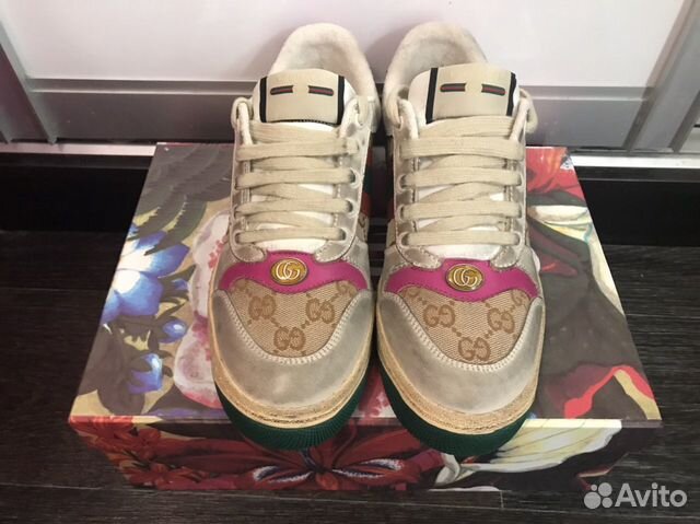 Кроссовки кеды Gucci