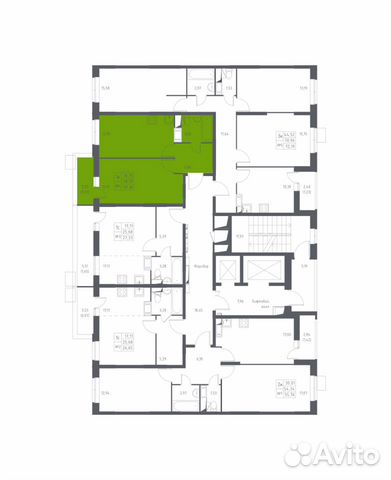 1-к квартира, 37.2 м², 10/17 эт.