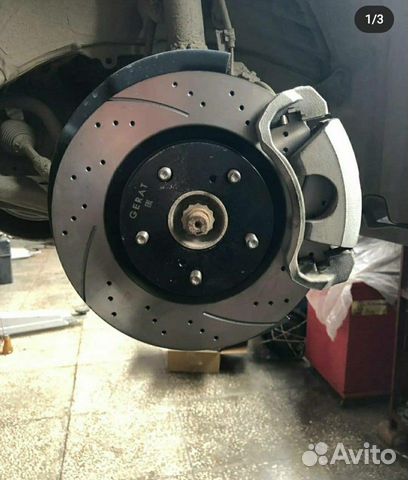 Тормозные диски на Toyota camry v50-55