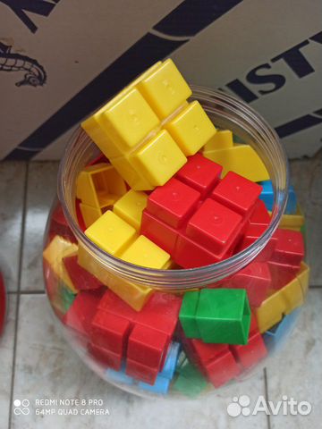 Грибок конструктор, Мега блокс, 3 в1
