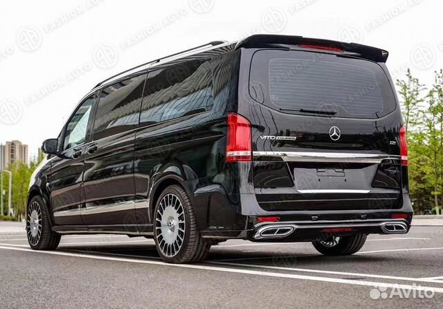 Обвес maybach mercedes v klass мерседес в класс