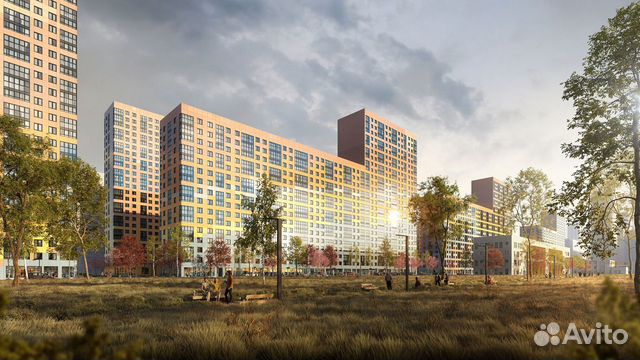 1-к квартира, 36.8 м², 4/25 эт.