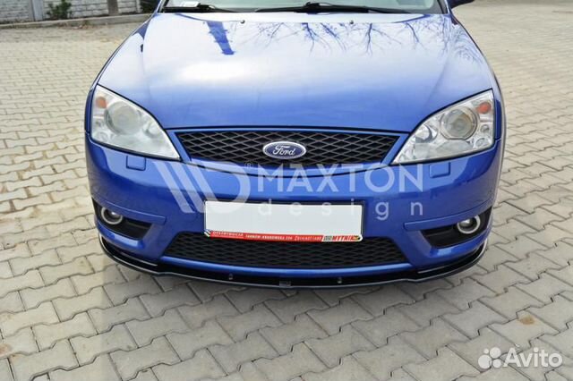 Сплиттер переднего бампера на Ford Mondeo 3 ST220