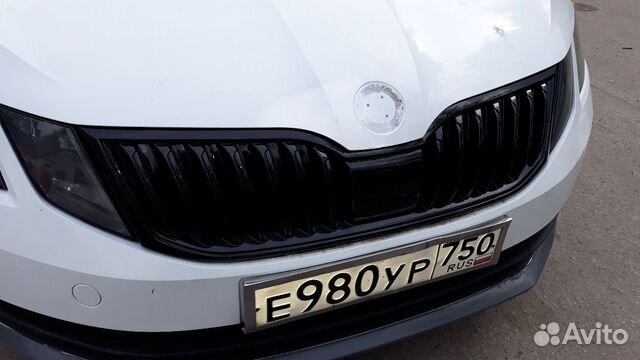 Решетка радиатора Шкода Октавия А7 в сборе с 2017г Решетка радиатора Шкода Октавия А7 в сборе с 2017г