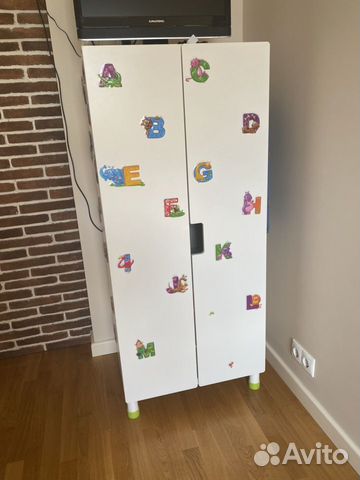 Детский шкаф-гардероб с наполнением IKEA стува Детский шкаф-гардероб с наполнением IKEA стува