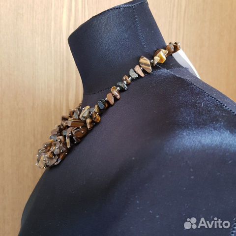 Ожерелье из тигрового глаза Ожерелье из тигрового глаза