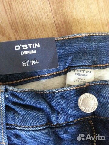Джинсы утепленные Ostin размер 140 Джинсы утепленные Ostin размер 140