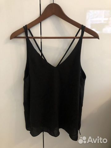 Черный топ TopShop