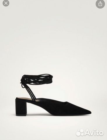 Замшевые туфли Massimo Dutti - 39р Замшевые туфли Massimo Dutti - 39р