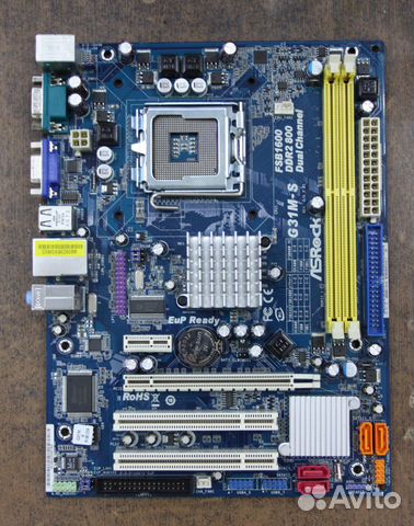 Материнская плата ASRock G31M-S Материнская плата ASRock G31M-S