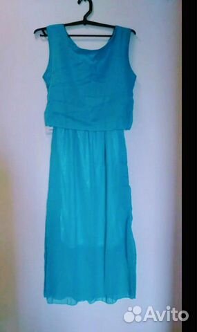 Платье длинное 44 р. новое платье