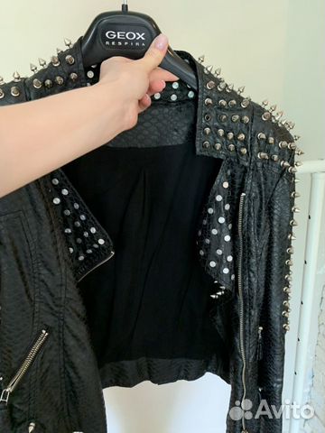 Кожаная куртка balmain Кожаная куртка balmain