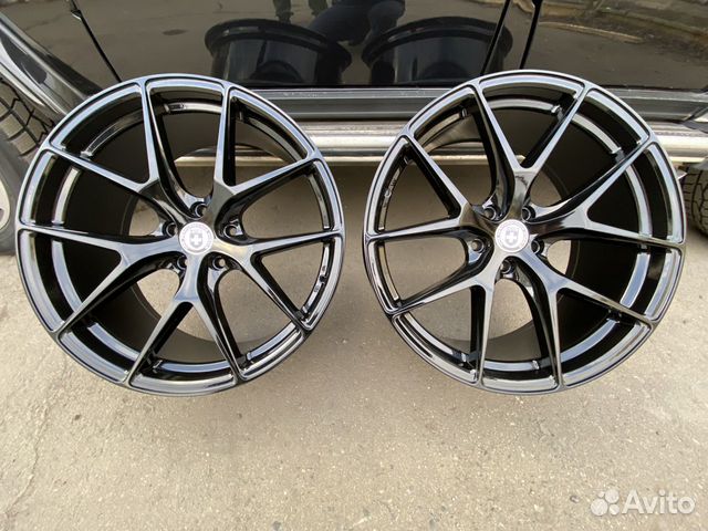 R20 HRE черный глянец 5-112 для Audi Q5