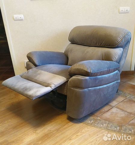 Диван + кресло реклайнер Cinno Cillini (новые)